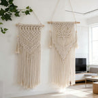 Handcrafted Macrame Wall Tapestry | High & Bury