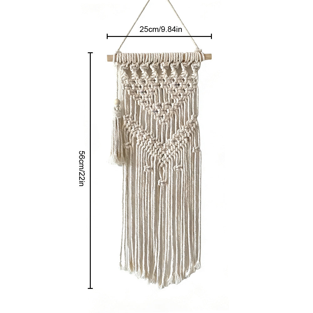 Handcrafted Macrame Wall Tapestry | High & Bury