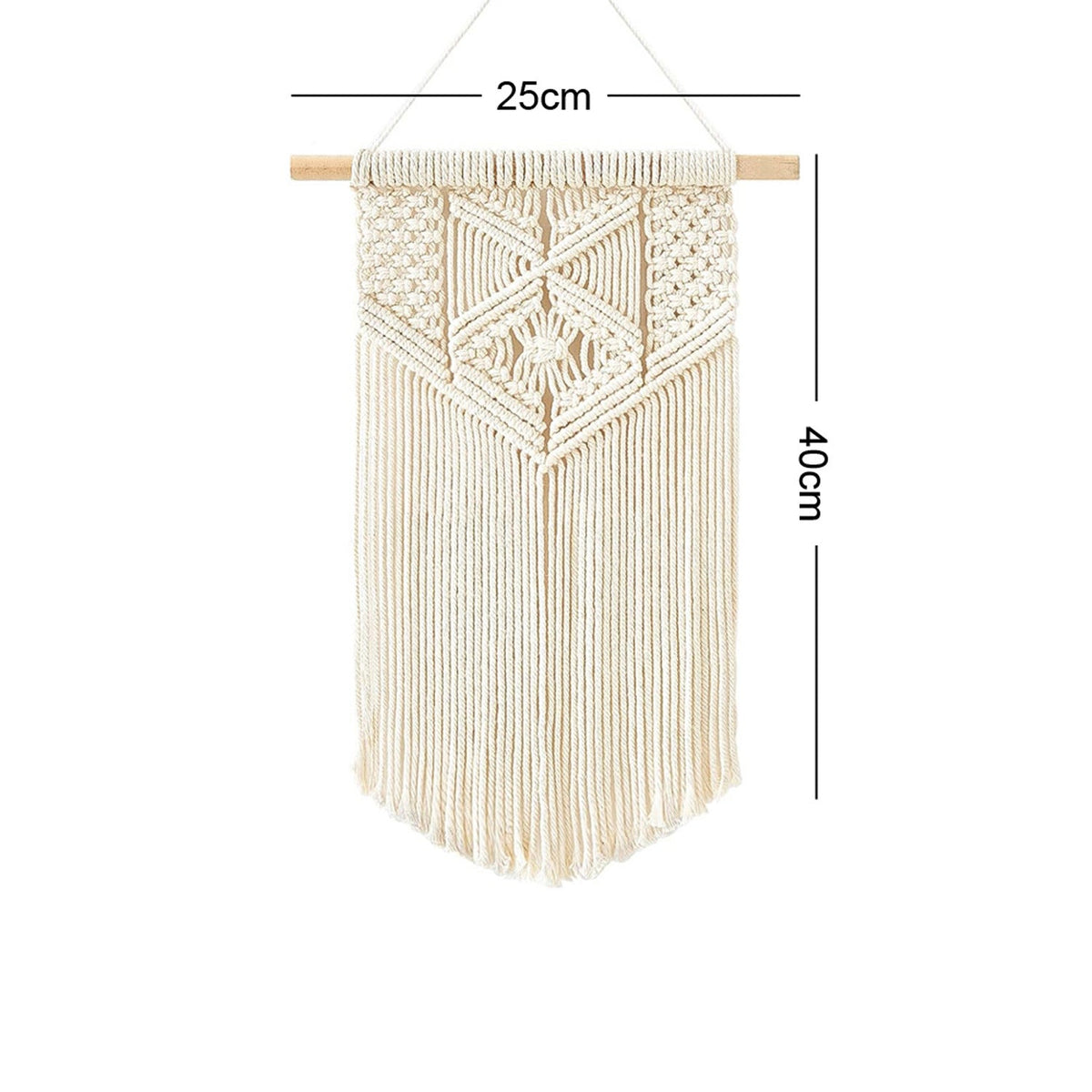 Handcrafted Macrame Wall Tapestry | High & Bury