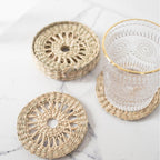 Handcrafted Natural Fiber Coasters | High & Bury