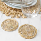 Handcrafted Natural Fiber Coasters | High & Bury