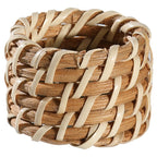 Handcrafted Natural Fiber Decoration Basket | High & Bury