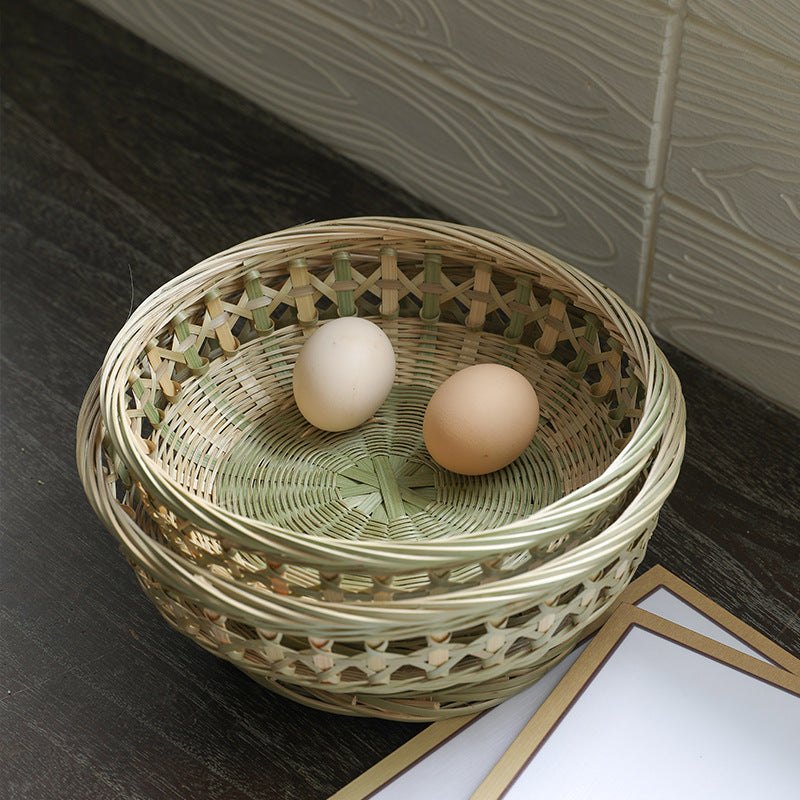 Handcrafted Natural Fiber Serving | High & Bury