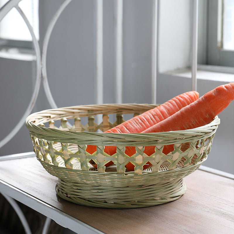 Handcrafted Natural Fiber Serving | High & Bury