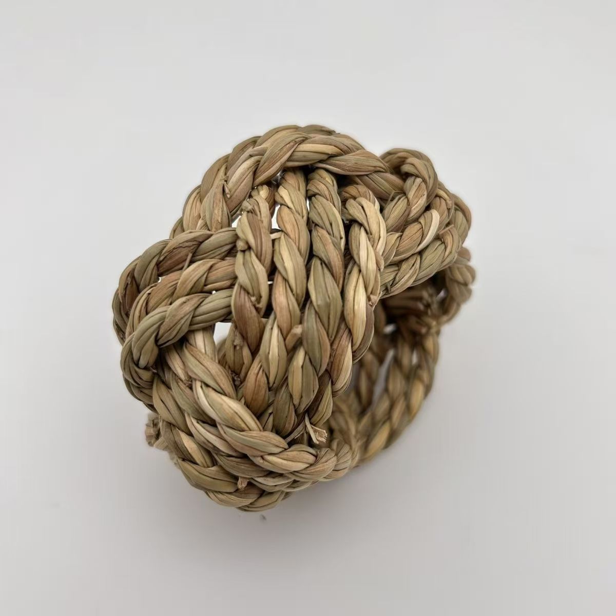 Handcrafted Natural Fiber Storage Basket Algae | High & Bury