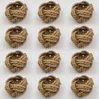 Handcrafted Natural Fiber Storage Basket Algae | High & Bury