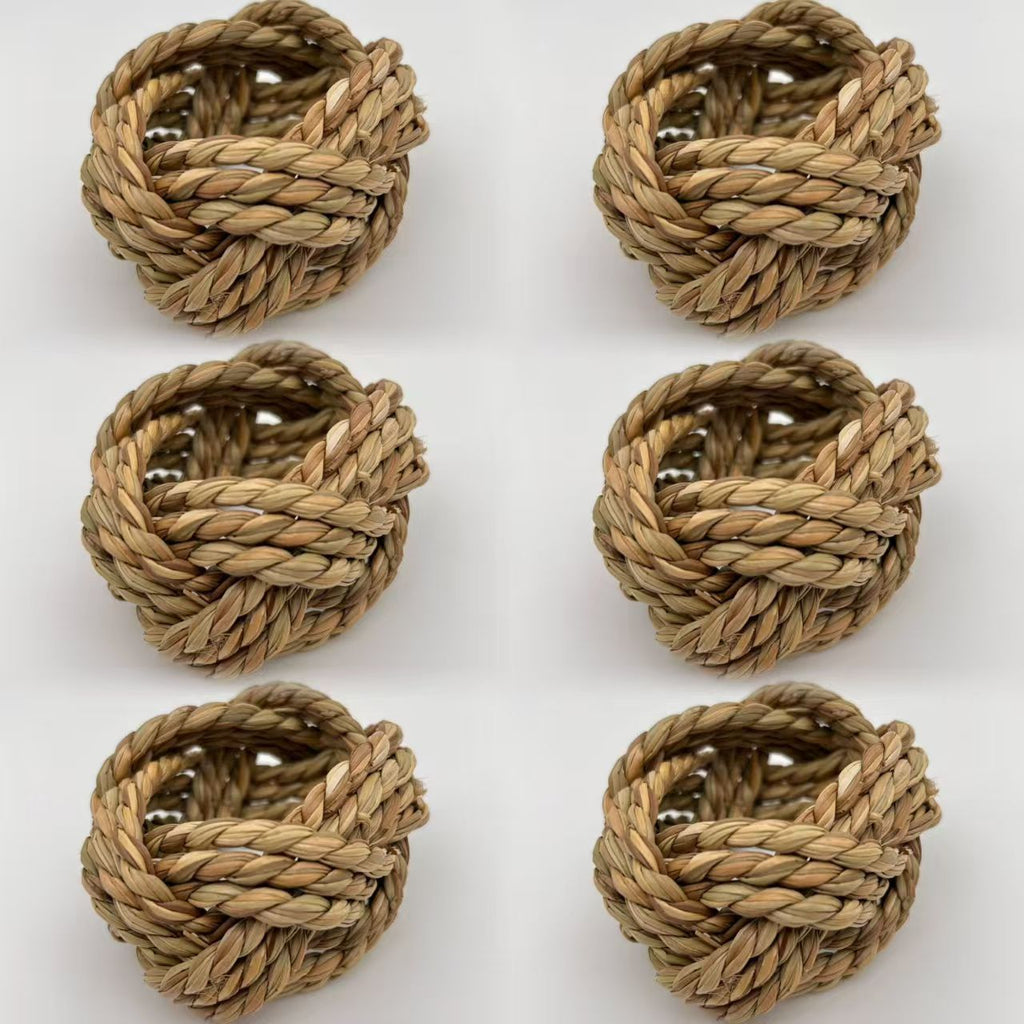 Handcrafted Natural Fiber Storage Basket Algae | High & Bury