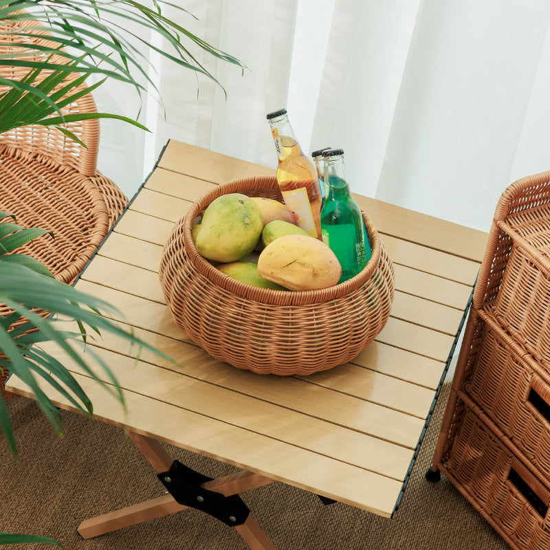 Handcrafted Natural Fiber Storage Container | High & Bury