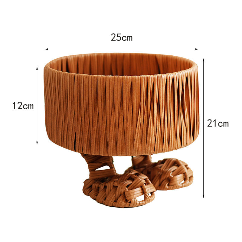 Handcrafted Natural Material Storage Basket | High & Bury