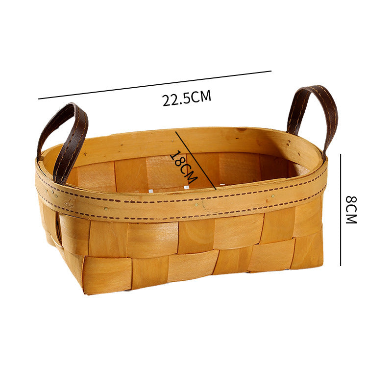 Handcrafted Natural Woven Storage Basket Small | High & Bury
