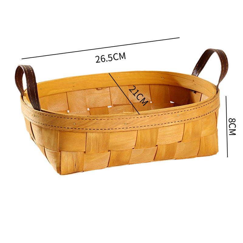 Handcrafted Natural Woven Storage Basket Small | High & Bury