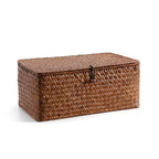 Handcrafted Natural Woven Storage Chest | High & Bury