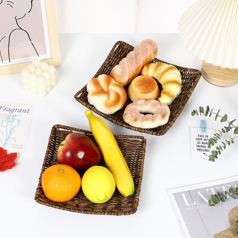 Handcrafted Natural Woven Tray | High & Bury