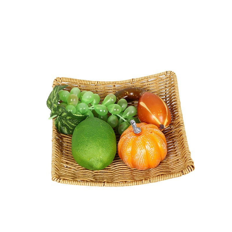 Handcrafted Natural Woven Tray | High & Bury