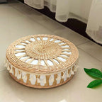 Handcrafted Pouf in Boho Style | High & Bury
