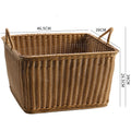 Handcrafted Rattan Storage Basket Large | High & Bury