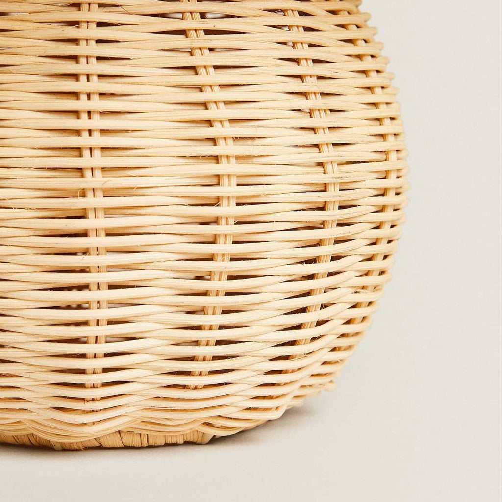 Handcrafted Rattan Table Lamp | High & Bury