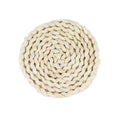 Handcrafted Round Woven Coaster | High & Bury