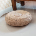Handcrafted Sitting Pouf made of Natural Material | High & Bury