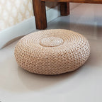 Handcrafted Sitting Pouf made of Natural Material | High & Bury
