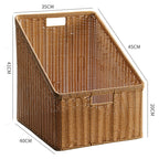 Handcrafted Storage Basket Dark Coffee | High & Bury