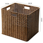 Handcrafted Storage Basket Dark Coffee | High & Bury