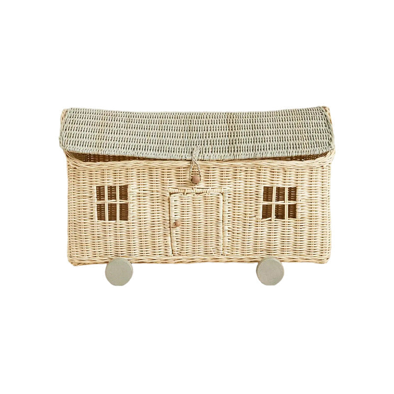 Handcrafted Storage Basket in House Design | High & Bury