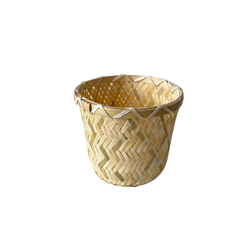 Handcrafted Storage Basket made of Bamboo Fiber | High & Bury