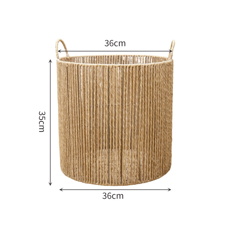 Handcrafted Storage Basket made of Natural Fibers | High & Bury