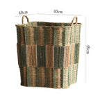 Handcrafted Storage Basket made of Natural Materials | High & Bury
