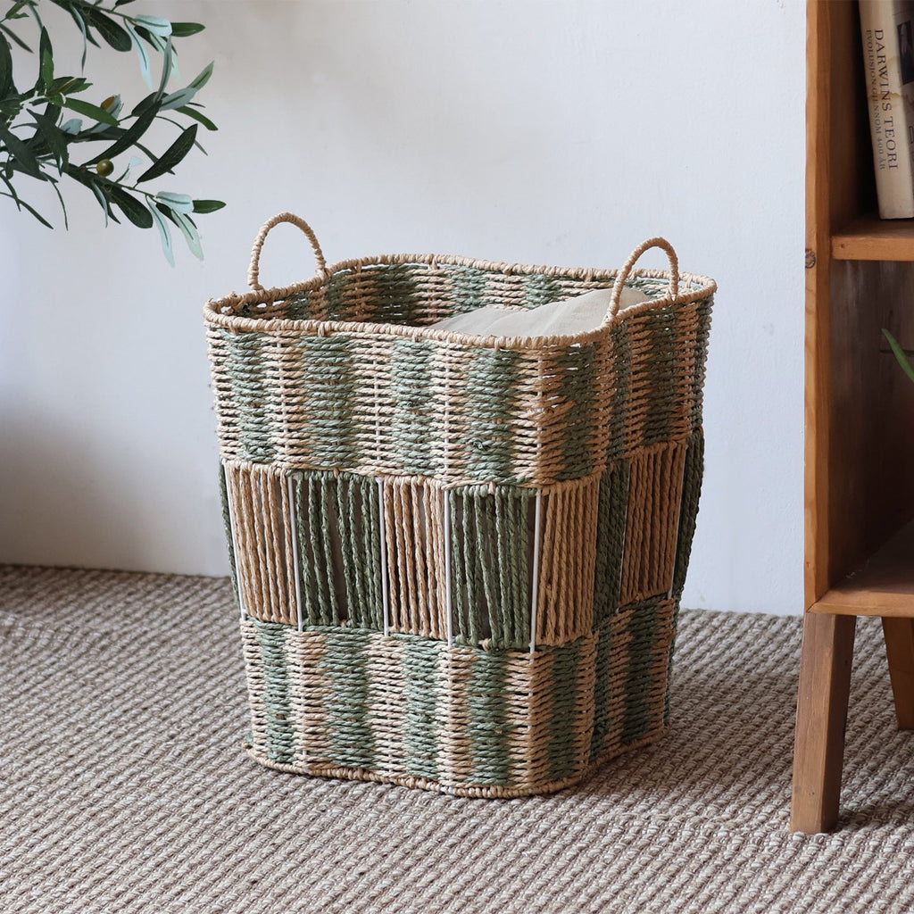 Handcrafted Storage Basket made of Natural Materials | High & Bury