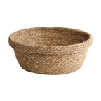 Handcrafted Storage Basket made of Natural Materials Oval | High & Bury