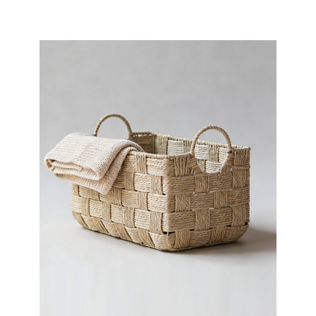 Handcrafted Storage Basket made of Seagrass | High & Bury