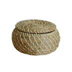 Handcrafted Storage Basket Set made of Natural Rattan | High & Bury