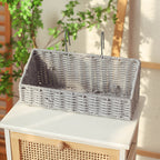 Handcrafted Storage Basket Small Wood | High & Bury