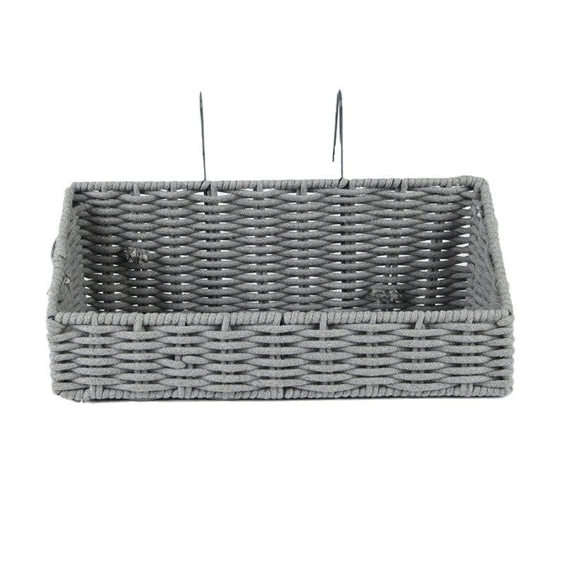 Handcrafted Storage Basket Small Wood | High & Bury