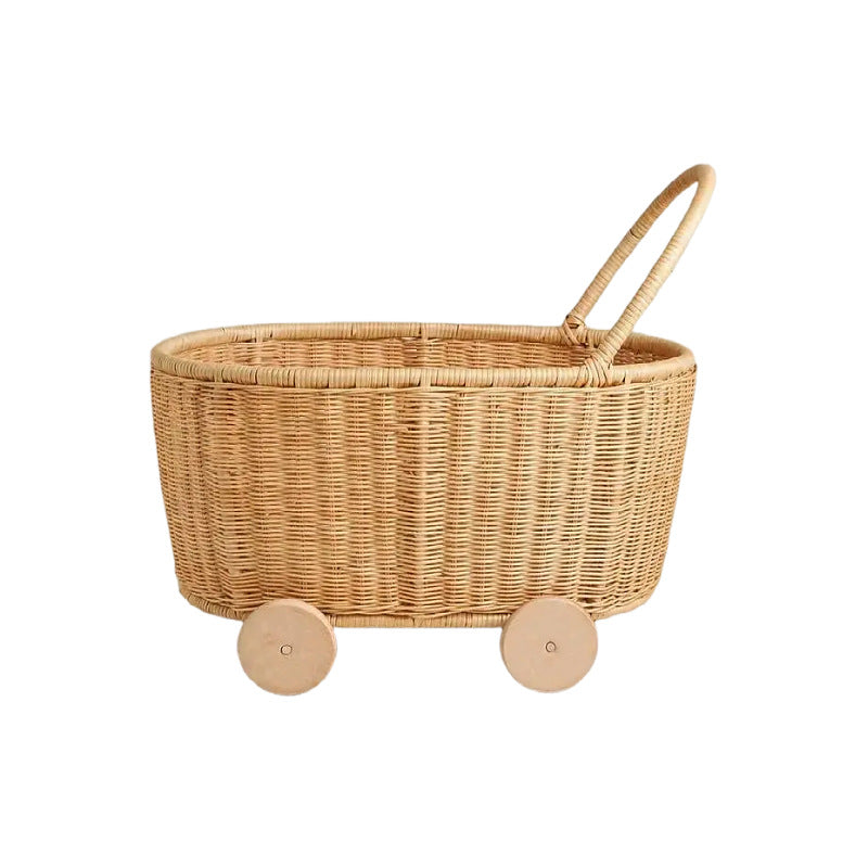 Handcrafted Storage Basket Soft Textile Handwoven | High & Bury