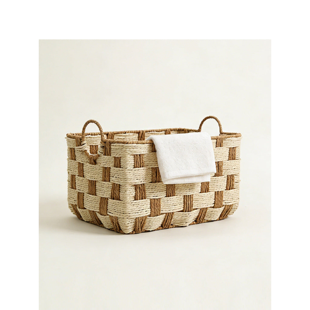Handcrafted Storage Basket Two Small Large | High & Bury