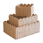 Handcrafted Storage Basket with Curved Edge | High & Bury
