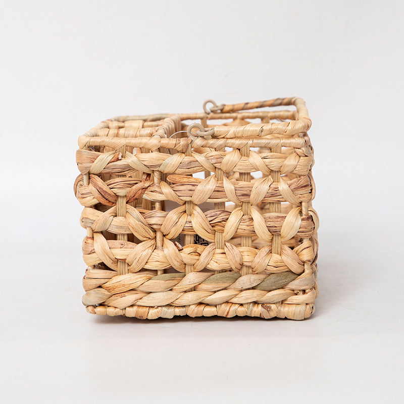 Handcrafted Storage Basket with Embellished Structure | High & Bury