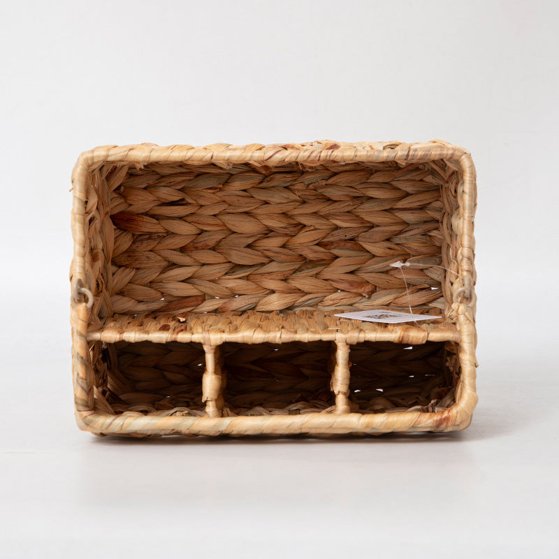 Handcrafted Storage Basket with Embellished Structure | High & Bury