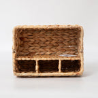 Handcrafted Storage Basket with Embellished Structure | High & Bury