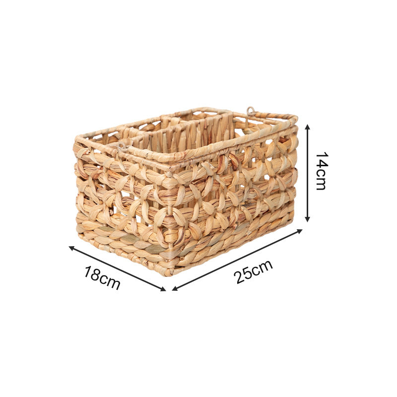 Handcrafted Storage Basket with Embellished Structure | High & Bury