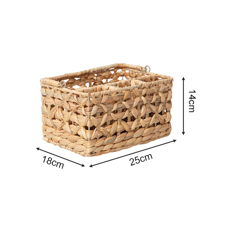 Handcrafted Storage Basket with Embellished Structure | High & Bury