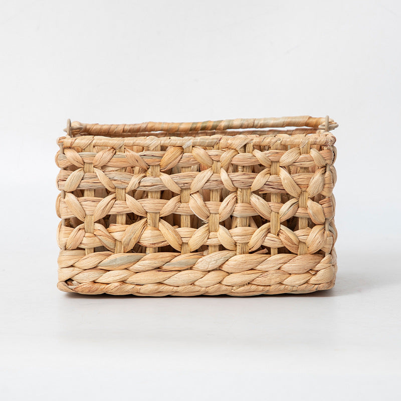 Handcrafted Storage Basket with Embellished Structure | High & Bury