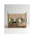 Handcrafted Storage Basket with Leaf Motif | High & Bury