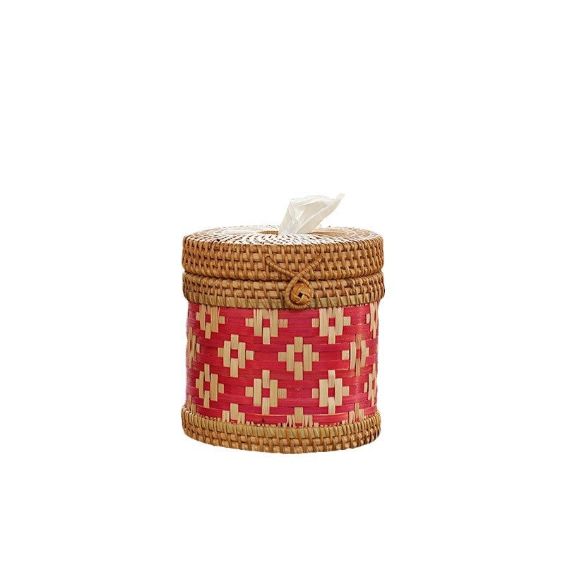 Handcrafted Storage Basket with Lid | High & Bury
