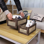 Handcrafted Storage Basket with Natural Weave for Home | High & Bury