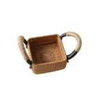 Handcrafted Storage Basket with Sturdy Handles | High & Bury