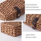 Handcrafted Storage Box made of Braided Natural Material | High & Bury